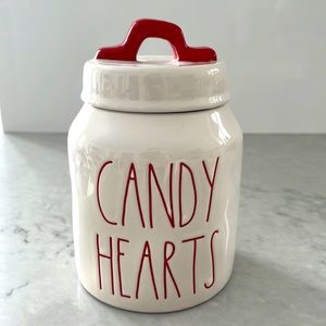 Rae Dunn “CANDY HEARTS” canister